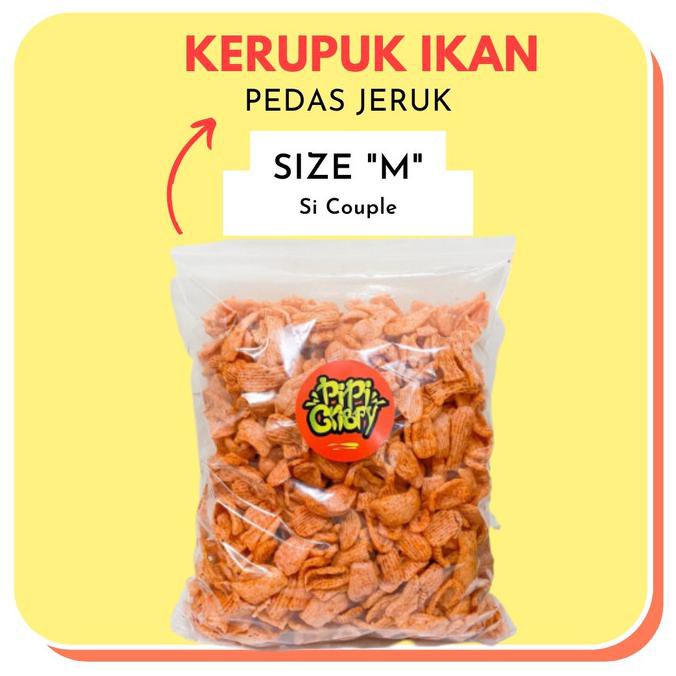 

Kerupuk Ikan Pedas Jeruk Size M