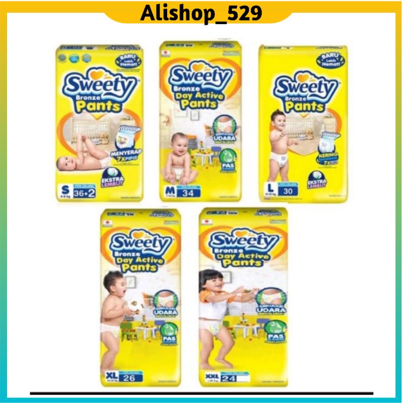 Sweety Bronz Panta Pampers sweety Murah Pampers Murah Promo Pampers Sweety