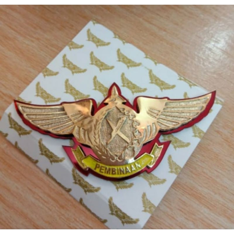

Wings/Badge PEMBINAAN Kejaksaan RI kualitas Eksklusif