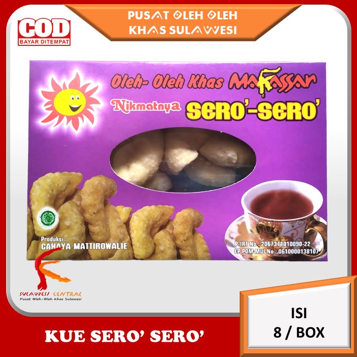 

Kue Sero Sero Bugis Khas Sulawesi 100 gr
