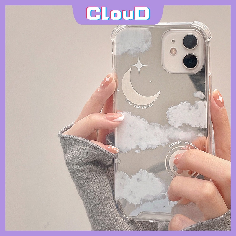 Soft Case Tpu Motif Langit Berbintang Untuk iPhone 11 12 13 Pro Max 7Plus 8Plus X XR XS Max SE 2020