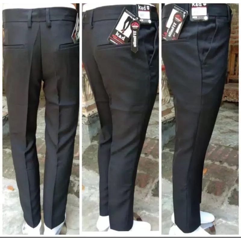 CELANA BAHAN WOLL  FORMAL REGULAR/SLIMFIT