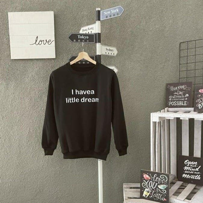 Nara Grosir - I Have Little Dream Sweater | Fashion Terkini | Sweater Termurah