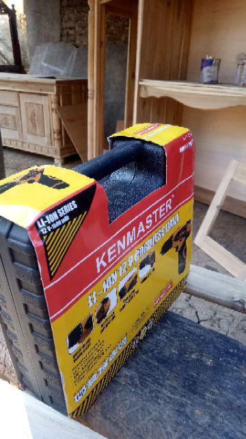 Kenmaster Modern Cordless 12v Mesin 10 Mm Bor Drill