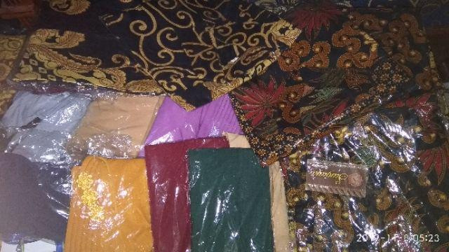 Ms Gamis Batik Sriwedari Maxi Bumil/busui Katun Sogan Allsize Ld 104