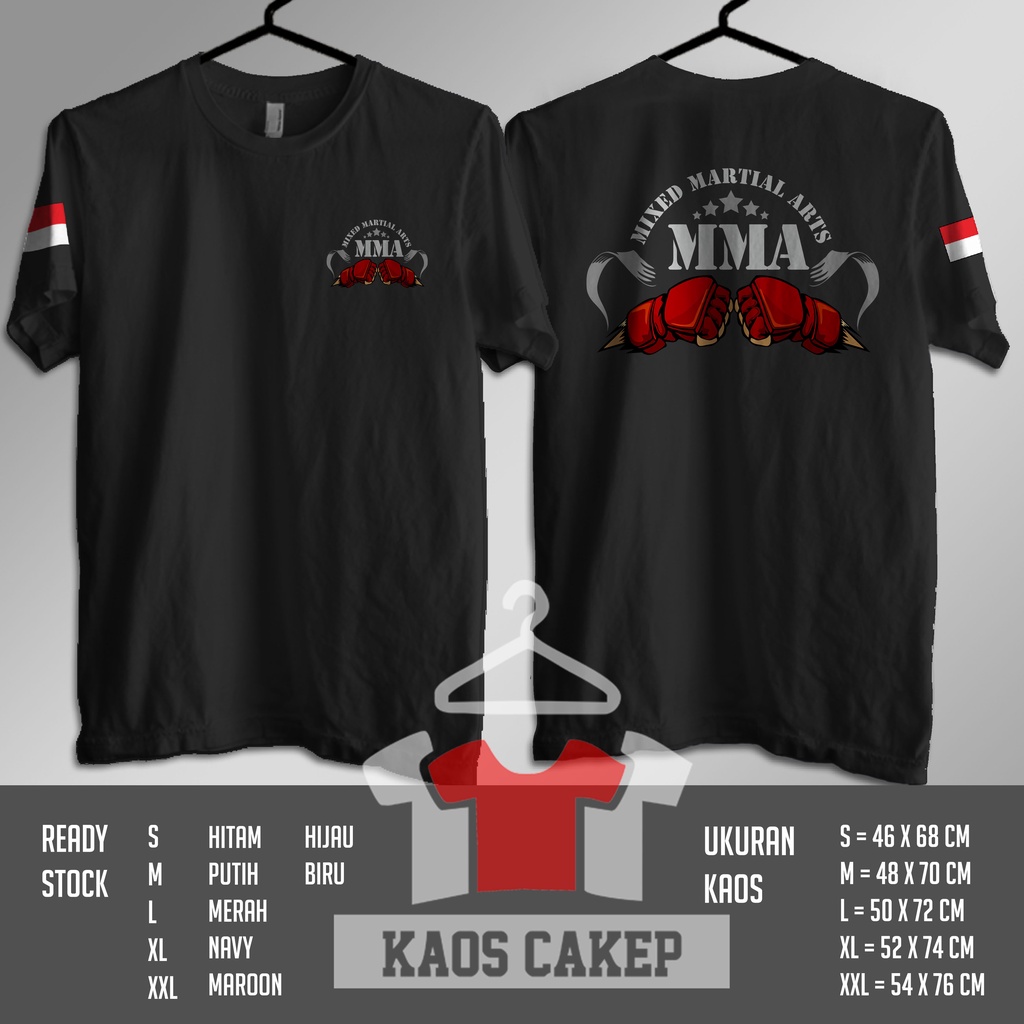 Kaos MMA Fighter Boxing v2 Baju Sport
