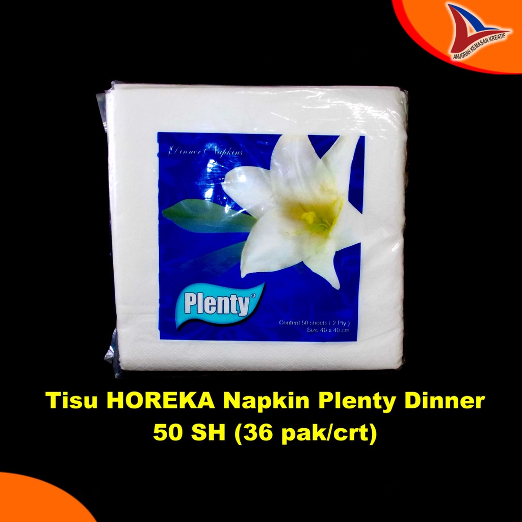 Tisu Napkin Plenty Dinner 50 Sheet