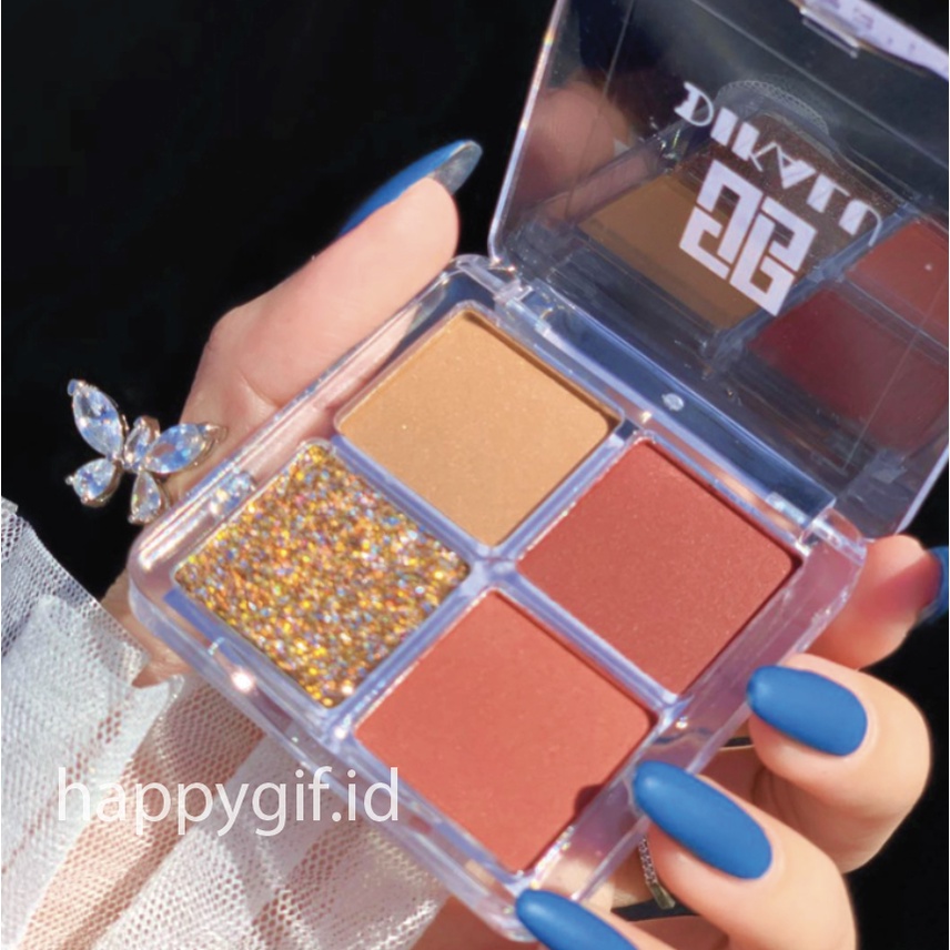 DIKALU COCO VENUS Eyeshadow Korean Pallete Matte Palet 4 Warna Waterproof XX037