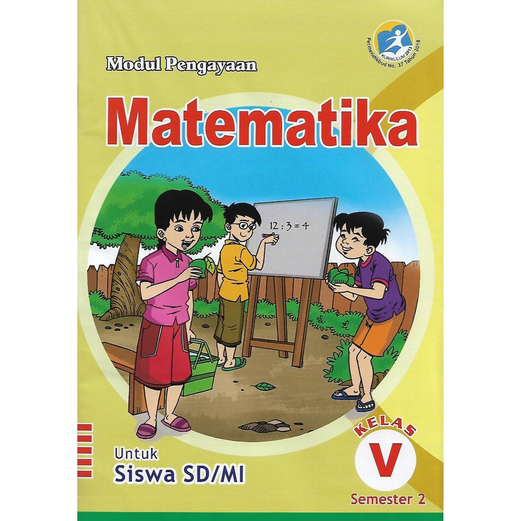 Buku Lks Matematika Kelas 5 Sd Mi Semester 2 Kurikulum 2013 Shopee Indonesia