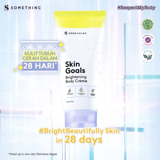 SOMETHINC SKIN GOALS Brightening Body Creme 100ML