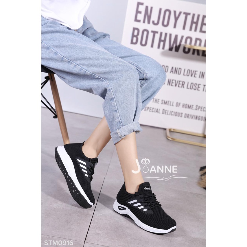 JOANNE FlyKnit Sneakers Shoes #STM0916 ORIGINAL (SALE)