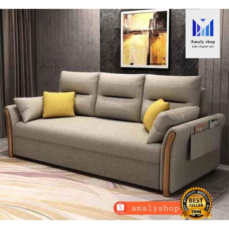 Sofabed Multifungsi Model Terbaru Elegant Kursi Tidur Super Empuk