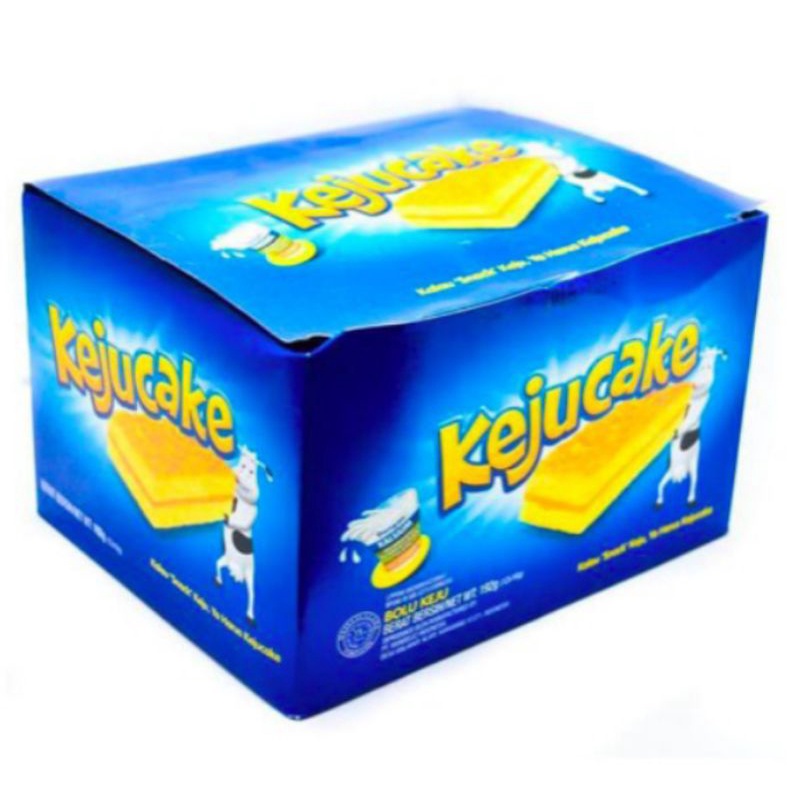 BOX - Kraft Keju Cake Bolu Softcake Keju Isi 12 Pcs