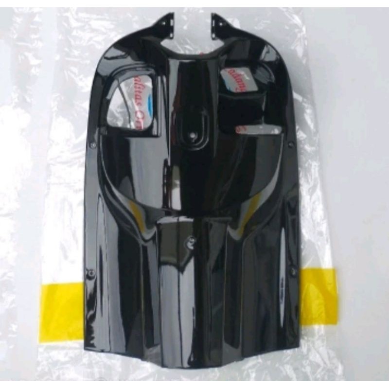 cover inner lower legshield kontak dek kunci scoopy fi esp new 2017 2019 hitam non original