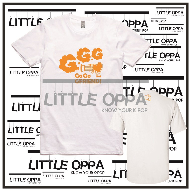 KAOS T-SHIRT GFRIEND GO GO GFRIEND G.G.G