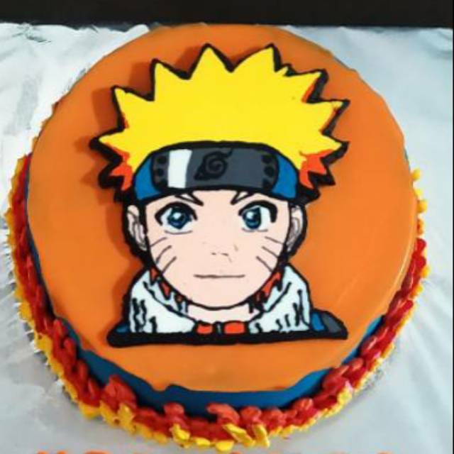 Gambar Kue Ultah Karakter Naruto Roona Gambar