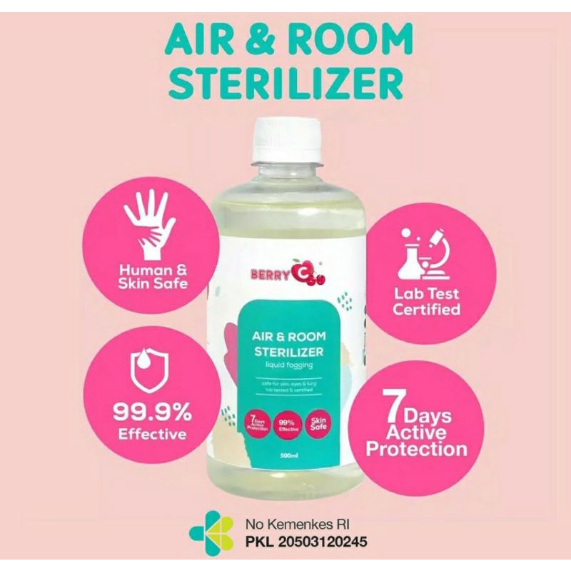 BerryC Room &amp; Air Sterilizer (Liquid Fogging) 500ml