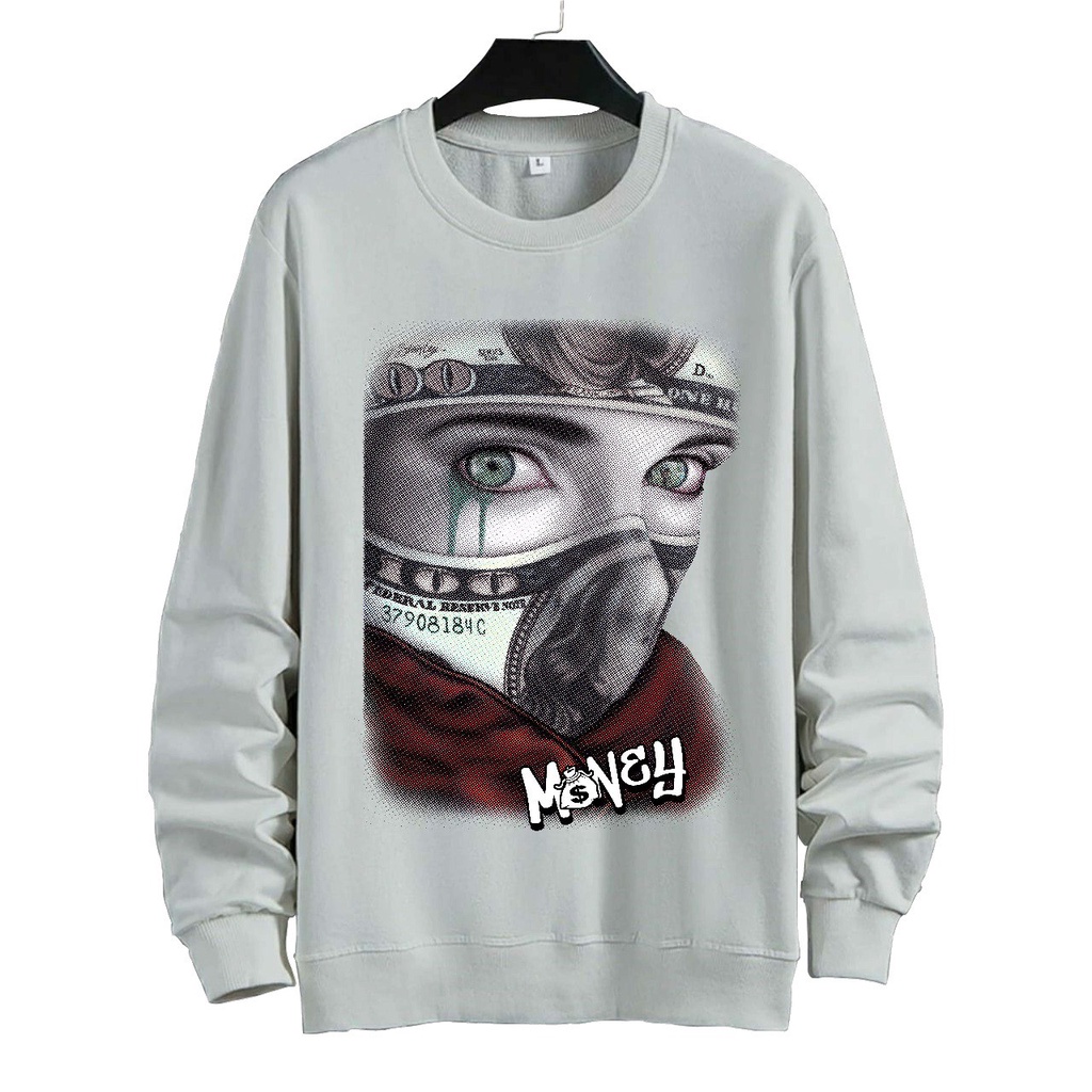 SWEATER UNISEX ( MONEY)PRIA DAN WANITA  SWEATER JUMBO