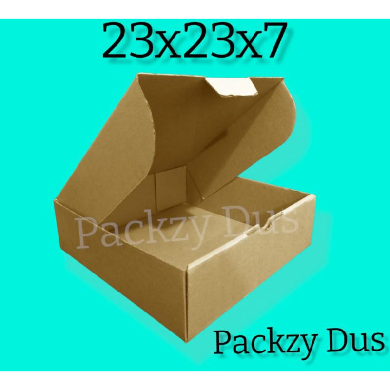 

Kardus Box Packing Diecut / Pizza uk 23x23x7