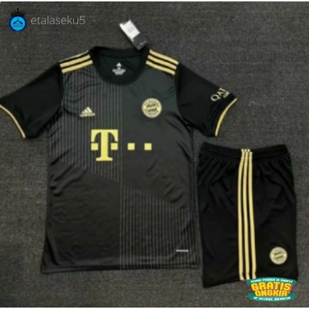 SETELAN JERSEY BAYERN MUNCHEN AWAY 2022 GRADE ORI