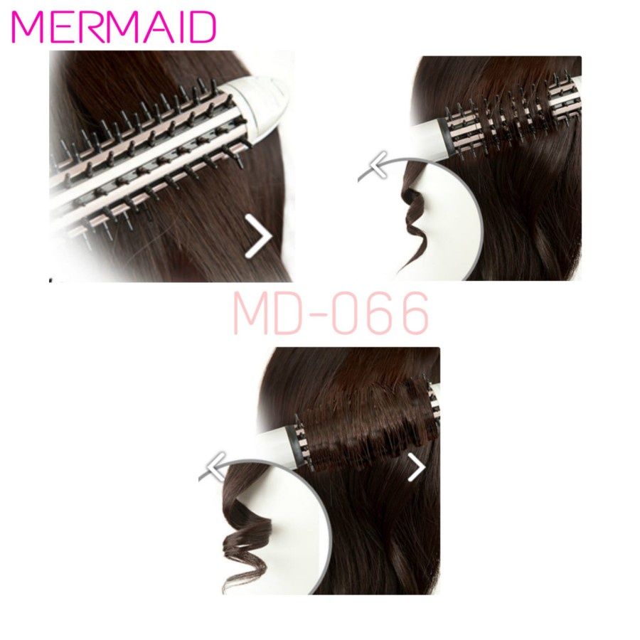 CATOK 2 IN 1 MERMAID RM-066 CATOKAN RAMBUT KERITING DAN LURUS