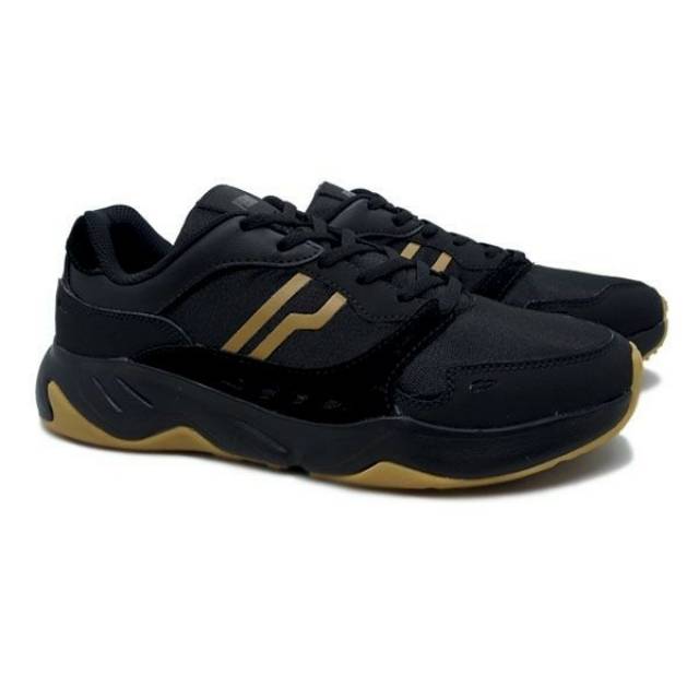 Sepatu Casual Piero Ergo - Black/Gum