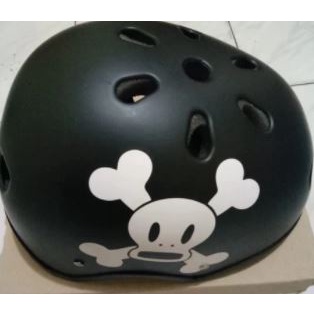 HELM SEPEDA DEWASA MOTIF TENGKORAK UKURAN XXL DAN XL