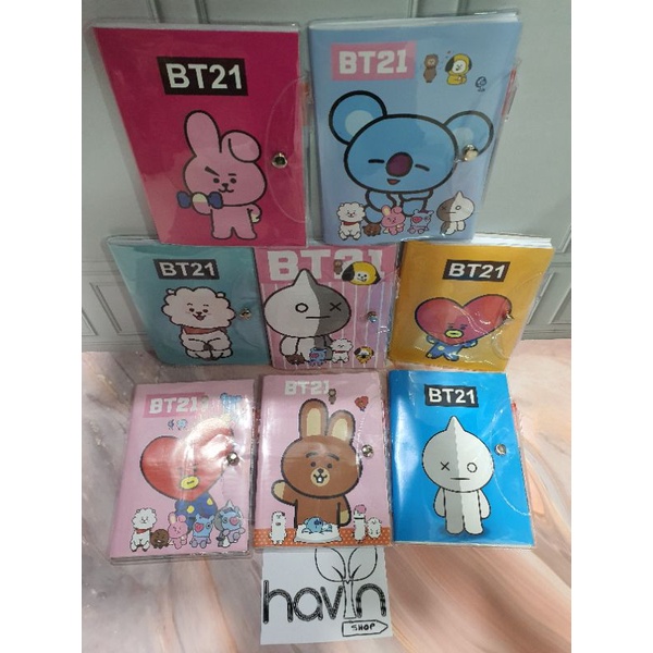 AGENDA ada bonus PEN BTS BT21-2