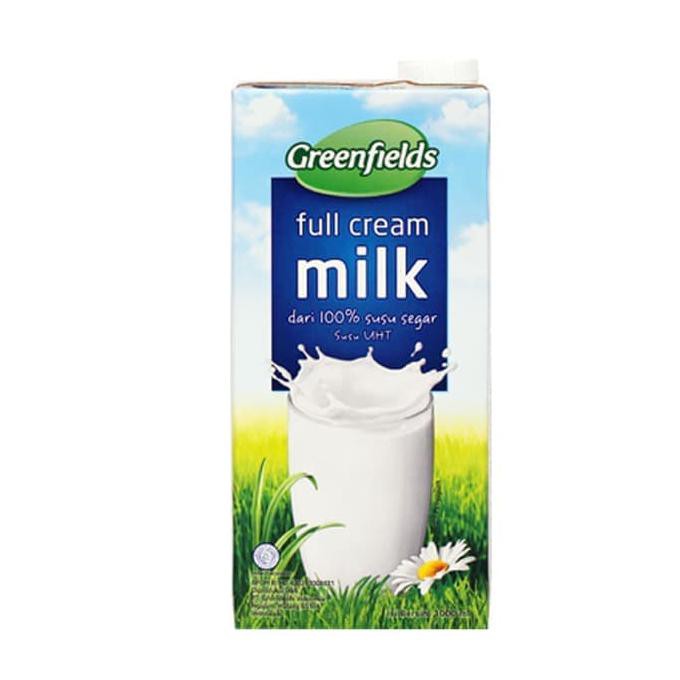 

Susu Greenfields UHT Full Cream 1000 ml PROMO SPECIAL