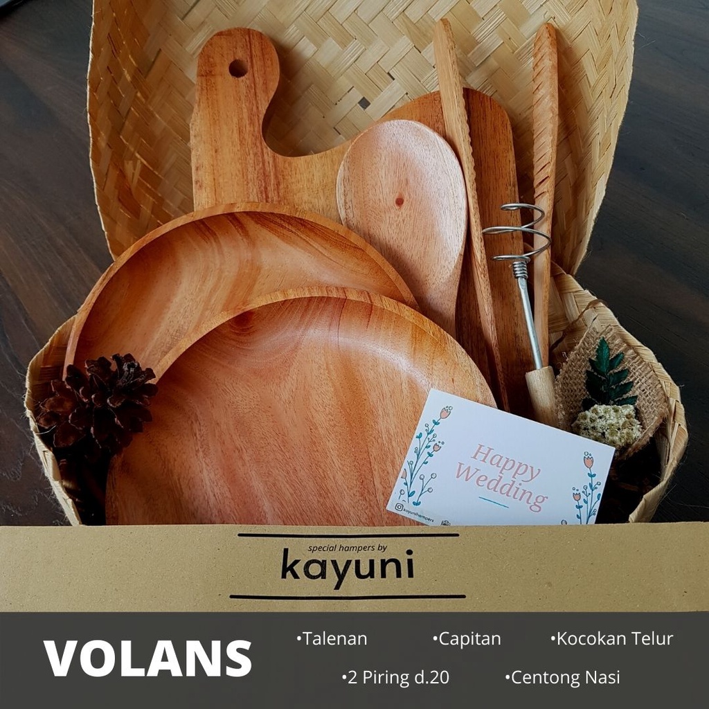 Hampers Kitchen Set / Hampers Dapur / Peralatan Dapur Talenan Kayu / Hadiah Ramadhan / Paket Parcel 