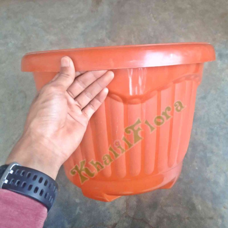 Pot Bunga Plastik - Pot Belimbing 30/35 / Pot Besar Murah