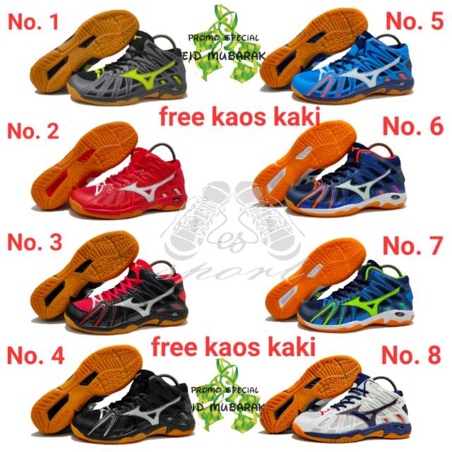 sepatu mizuno wave tornado x