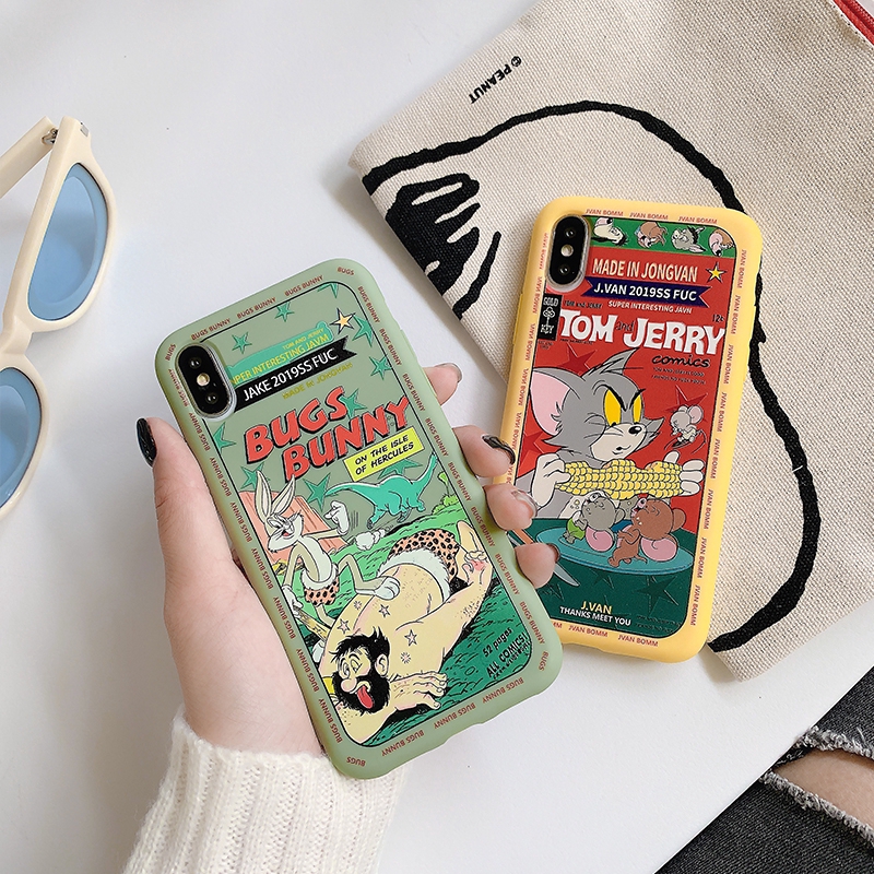 Casing Soft Case TPU Untuk iPhone X / Xs max / 11 Pro max / 6 / 7 / 8 / 6s Plus