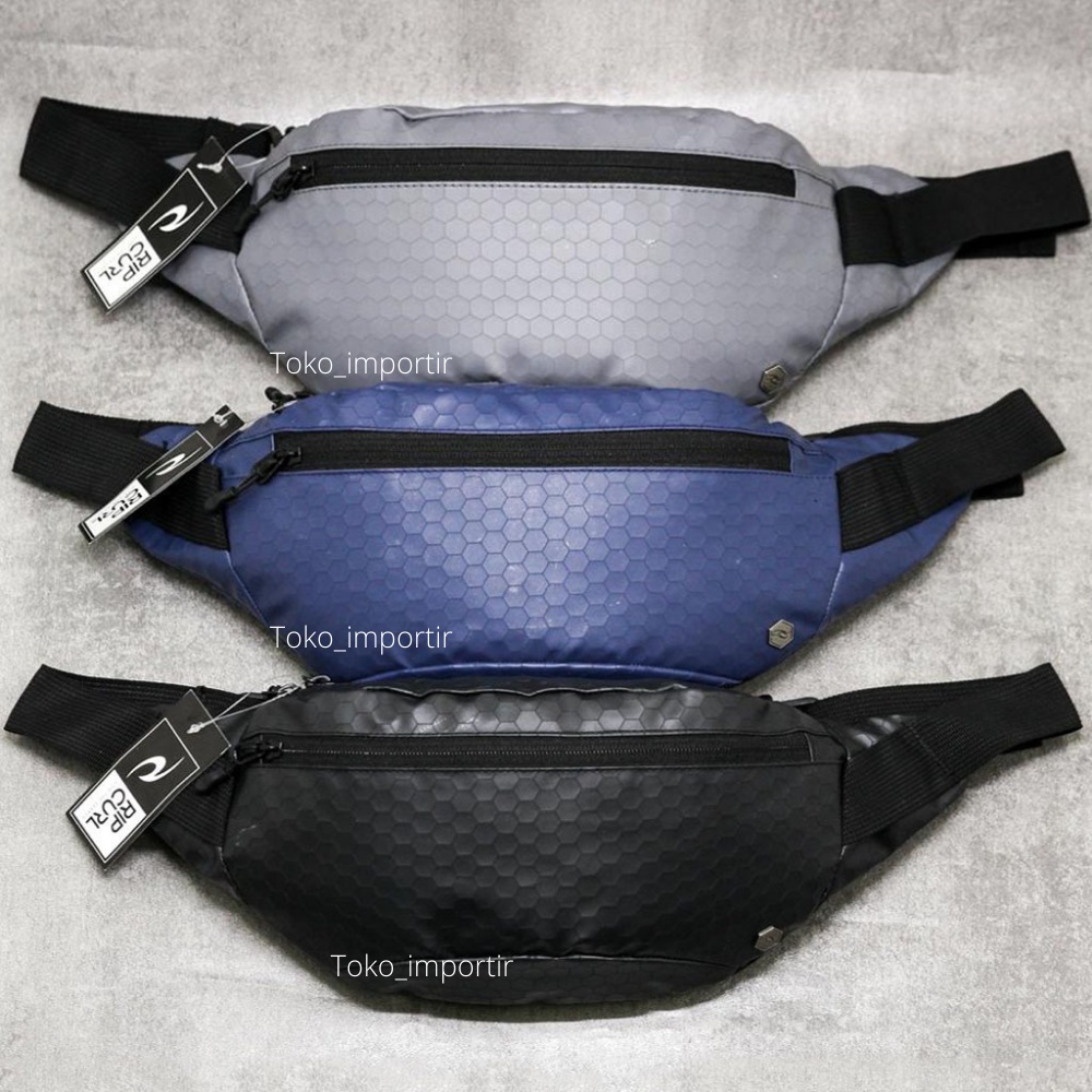 Waistbag Ripcurl Waterproof Mirror Original Tas Pinggang Pria Anti Air