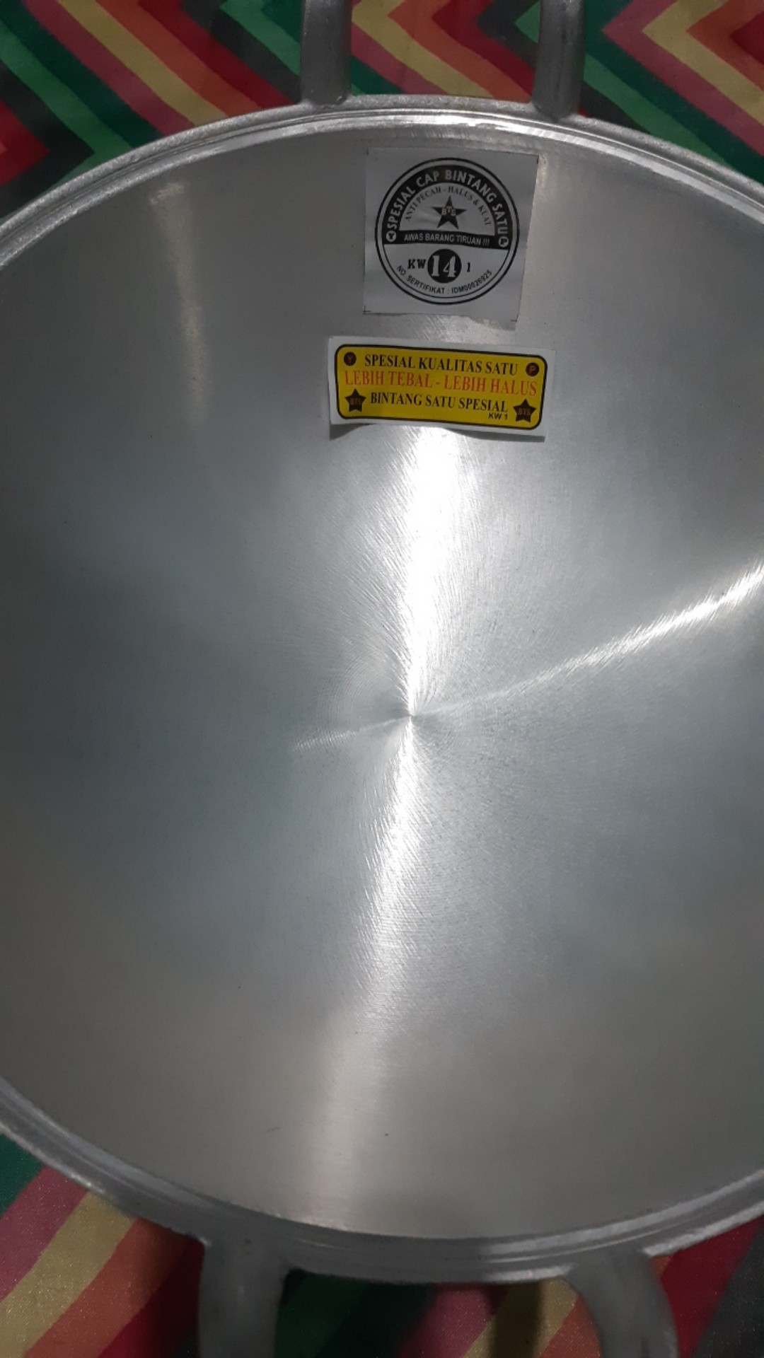 Wajan Kuali Penggorengan Cekung Tutup No.14 Termurah Kualitas Terbaik Wajan Kuwali Khas Tasikmalaya