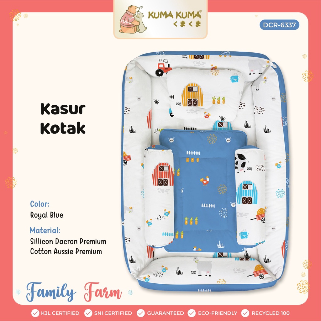 Kuma Kuma Kasur Kotak Kasur Bayi