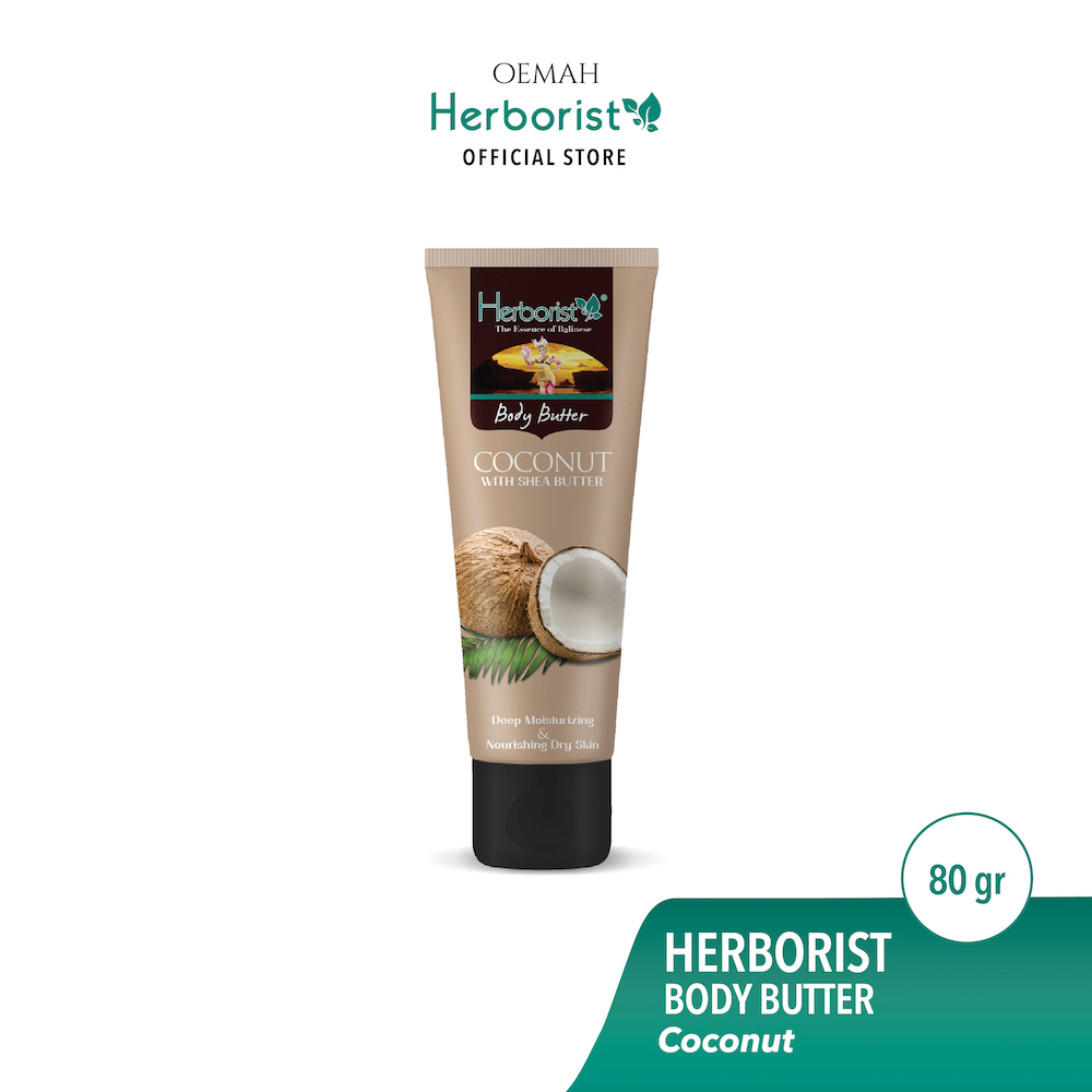 Herborist Body Butter Coconut 80 gr Shopee Indonesia