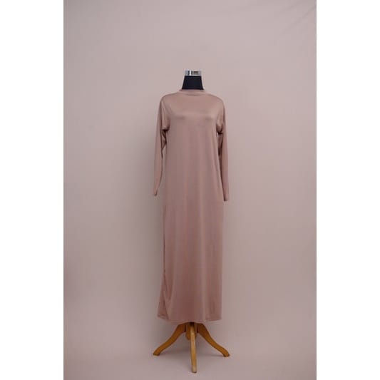 Gamis Manset Polos Jersey Dress Gamis Manset Polos Inner Spandek