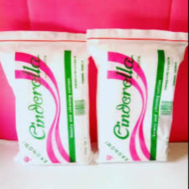 Kapas kecantikan Cinderella 60gr
