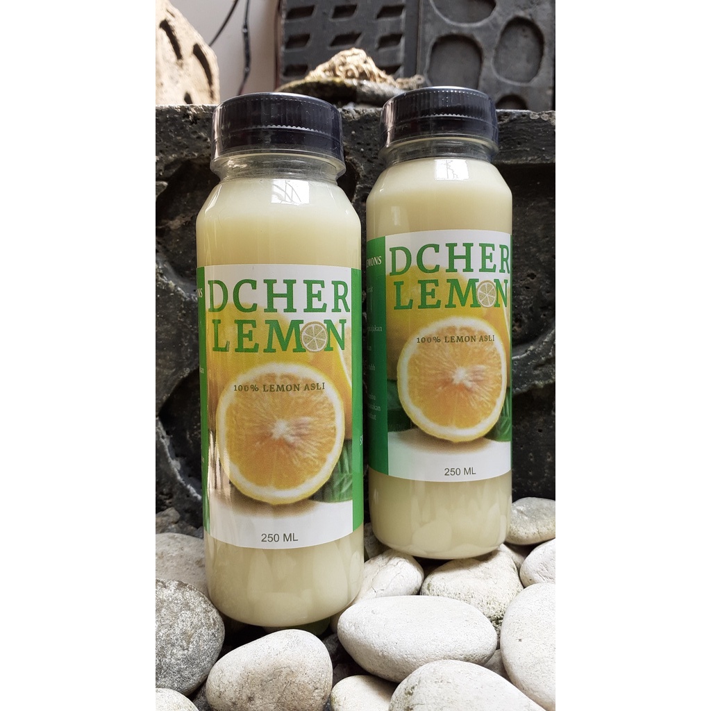 

D'Cher_lemon 100% Jeruk Lemon Asli Tanpa Bahan Pengawet 250ml