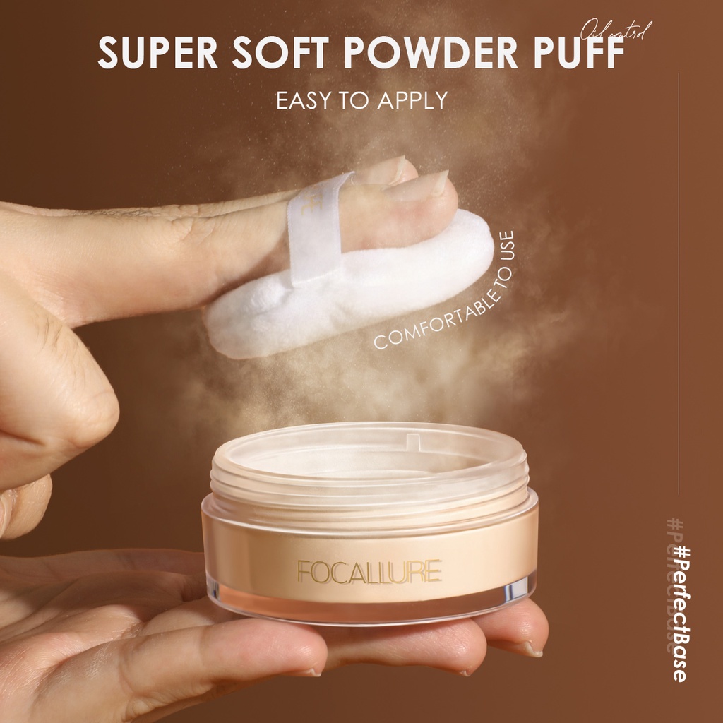 Focallure Loose Powder Focallure Poreless Matte Loose Powder Oil Control Bedak Tabur Focallure Bedak Focallure Perfect Base Oil Control Focallur Focalure Fucallure Focalure Foccalure