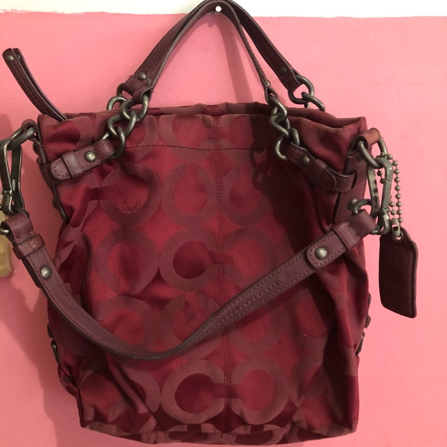 Tas Coach authentic asli original preloved second bekas