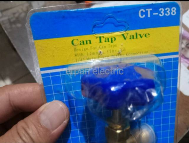 CAN TAP VALVE CT-338 GAGANG/KNOB PLASTIK