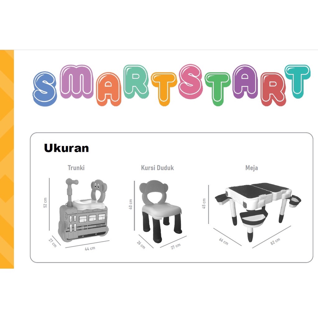 Mastela Smartstart Multifunctional Blocks Table 7 in 1 Mode Mainan Edukasi