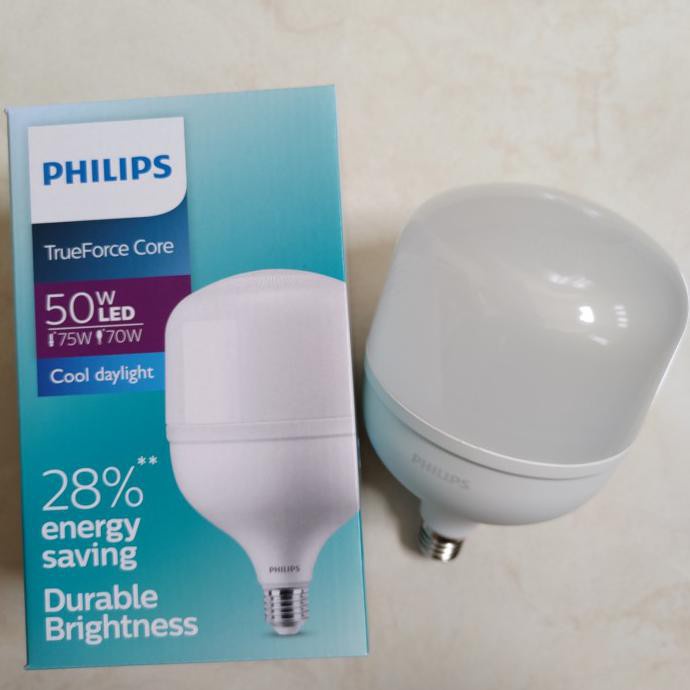 Jual Philips Lampu Led Tf 50w True Force 50 Watt Core Hb 865 E27 Putih