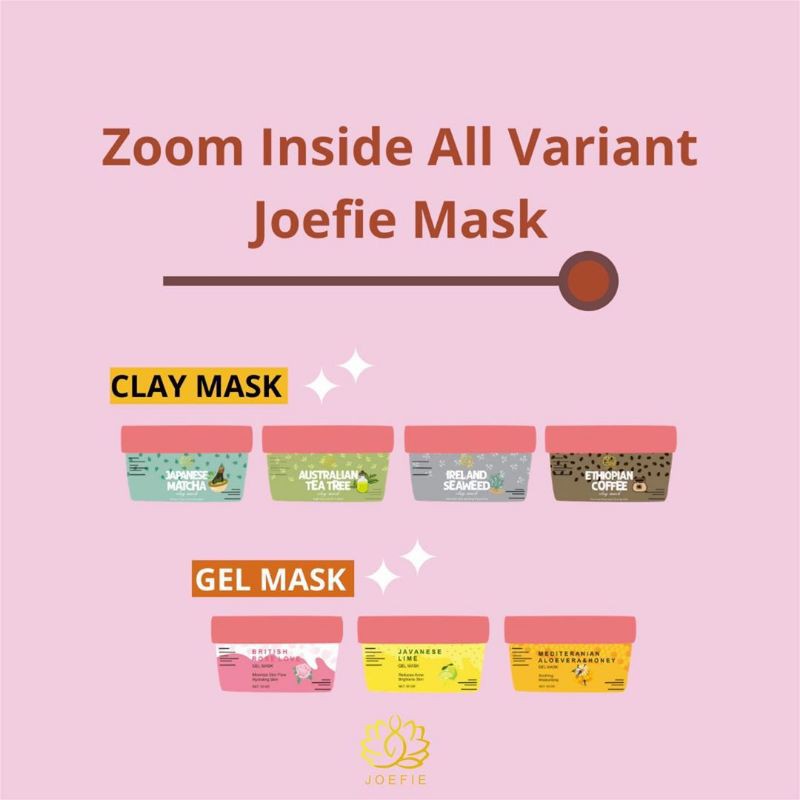 BPOM RESELLER VIP MASKER JOEFIE|GEL MASK/CLAY MASK BY JOEFIE|MASKER JELLY JOEFIE|MASKER CLAY JOEFIE