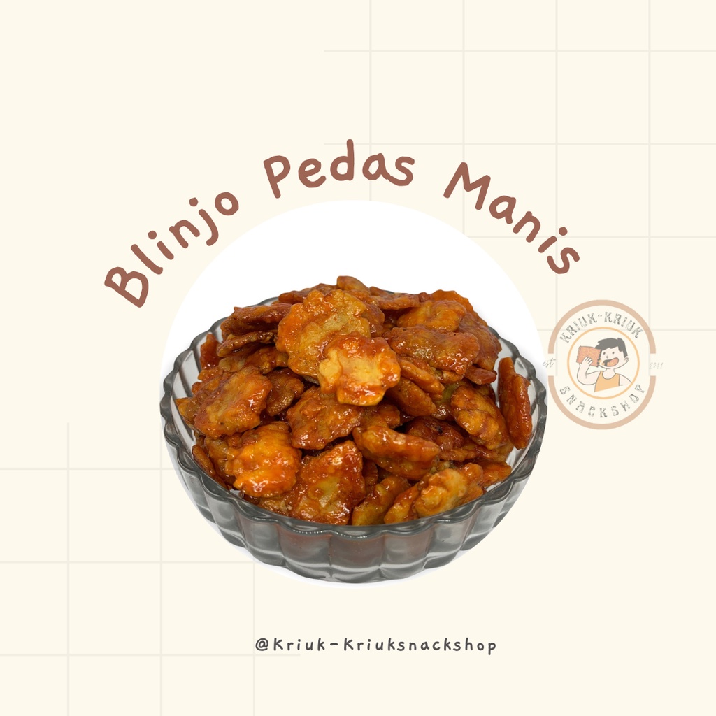 

BLINJO KANCING//BLINJO ASIN//BLINJO PEDAS MANIS // MURAH//KRIUK-KRIUKSNACKSHOP MALANG