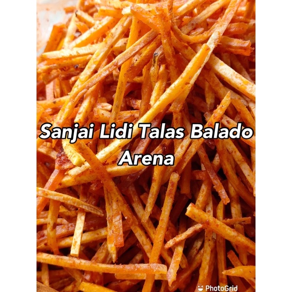 

Kripik talas balado Udang 250 gr