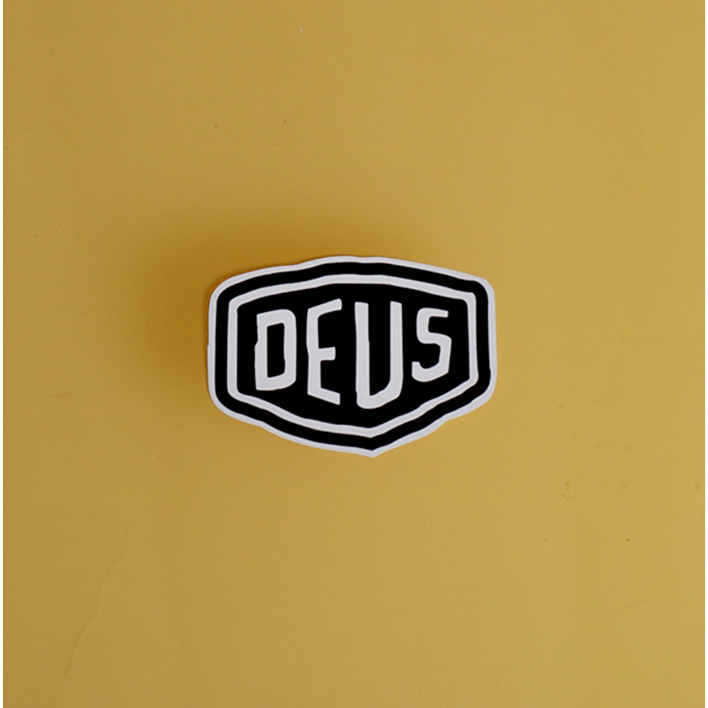 STIKER GRAFTAC - LOGO DEUS - STIKER AESTHETIC LAPTOP, AKSESORIS HP, ANTI AIR, MOTIF, HELM.