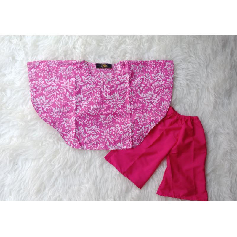 kaftan batik anak 1 sampe 3tahun